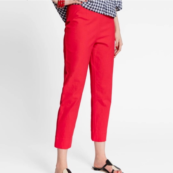 Frances Valentine red Petrie ankle pants sz 12 - Picture 3 of 3